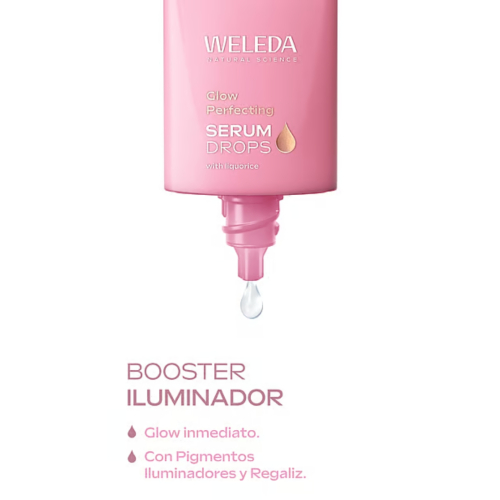 Weleda - *Booster* - Siero illuminante Serum Drops - Glow Perfecting