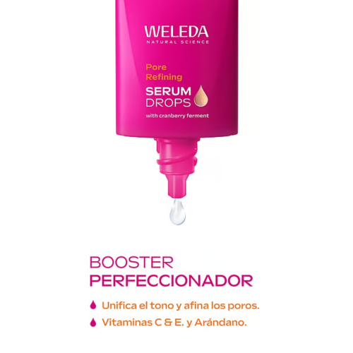Weleda - *Booster* - Siero perfezionante Serum Drops - Affinatore dei pori