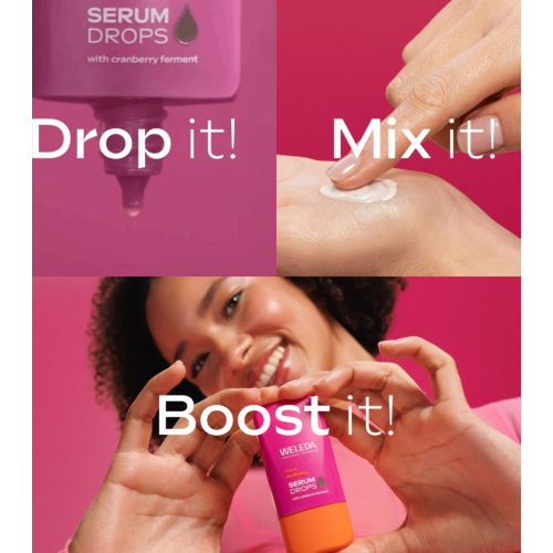 Weleda - *Booster* - Siero perfezionante Serum Drops - Affinatore dei pori