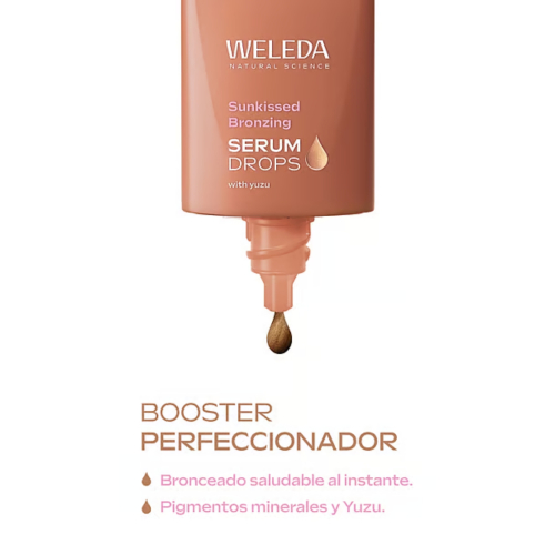 Weleda - *Booster* - Siero Sunkissed Bronzing Drops - Terra abbronzante