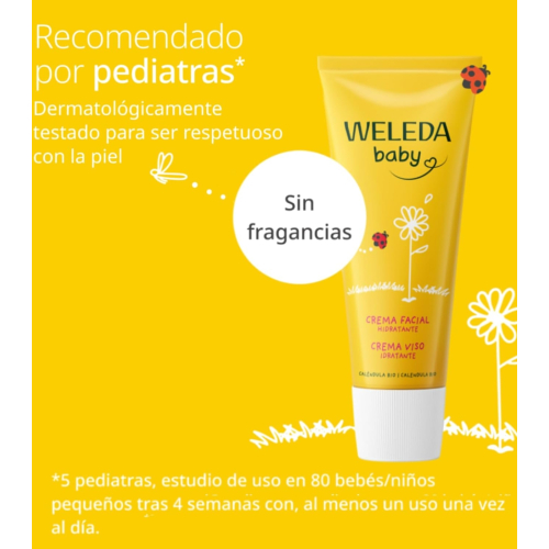 Weleda - Crema viso Baby - Calendula