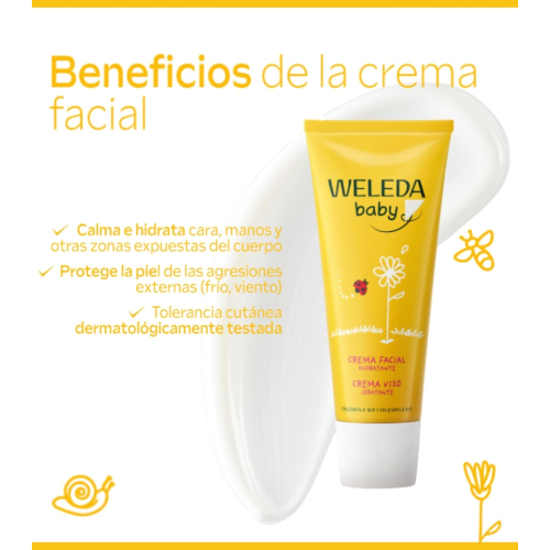 Weleda - Crema viso Baby - Calendula