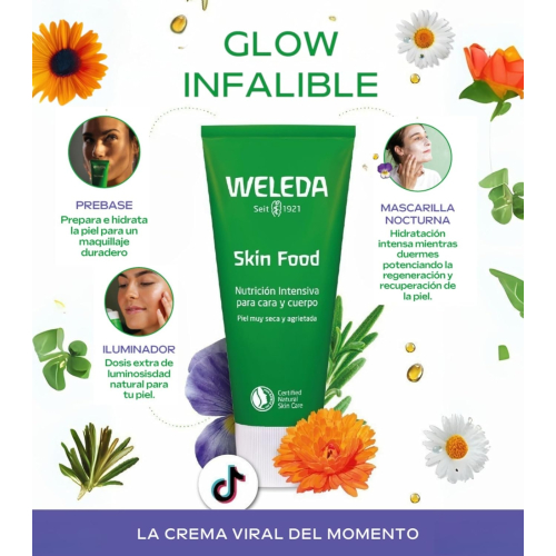 Weleda - Crema nutriente per viso e corpo Skin Food 30ml