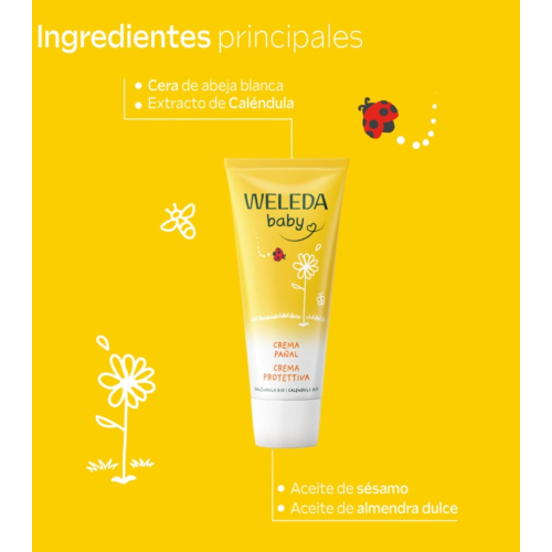 Weleda - Crema per il cambio pannolino Baby & Child - Calendula