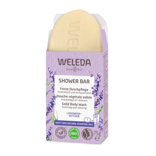 Weleda - Sapone doccia solido - Lavanda rilassante