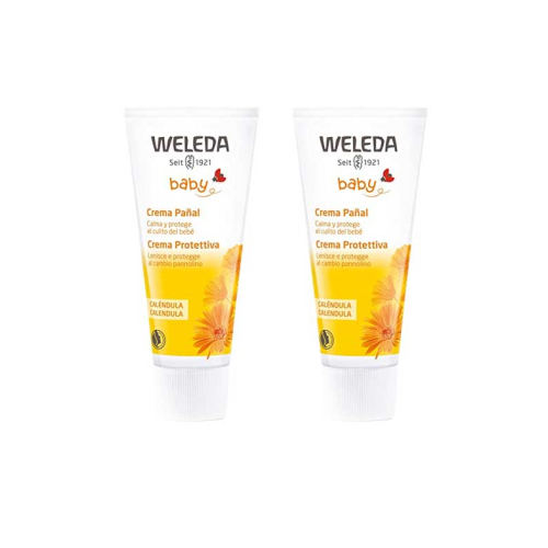 Weleda - Confezione da 2 creme pannolini alla calendula Baby