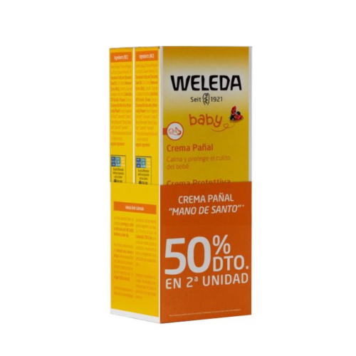 Weleda - Confezione da 2 creme pannolini alla calendula Baby