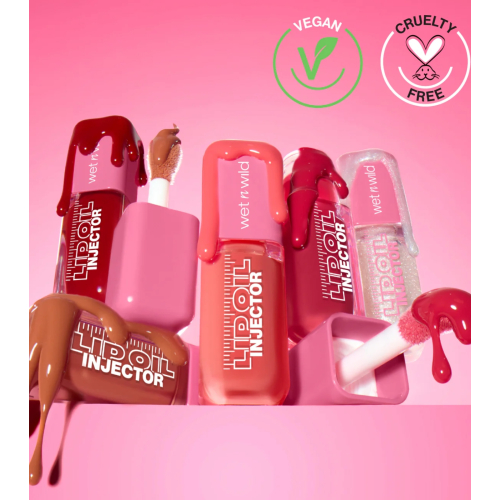 Wet n Wild - Olio per labbra Lip oil Injector - Hottest Flame