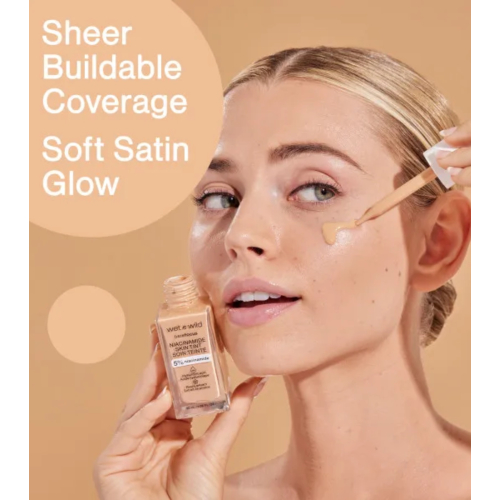 Wet N Wild - Fondotinta Bare Focus Niacinamide Skin Tint - Cream Beige
