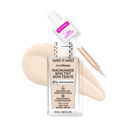 Wet N Wild - Fondotinta Bare Focus Niacinamide Skin Tint - Fair