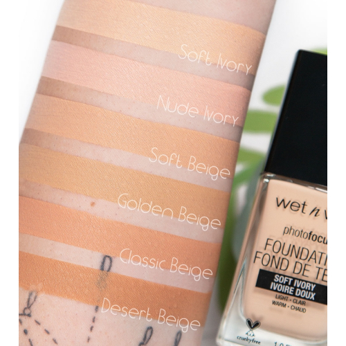 Wet n Wild - Fondotinta Photo Focus Matte - E368C: Golden Beige
