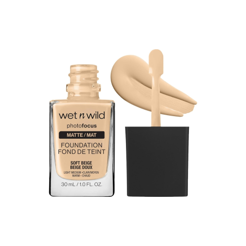 Wet n Wild - Fondotinta Photo Focus Matte - E365C: Soft Beige