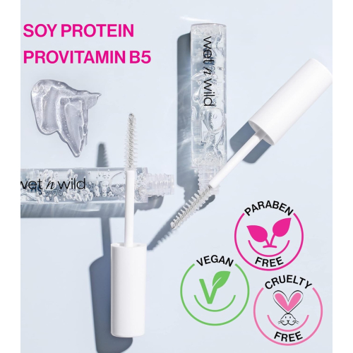 Wet n Wild - Gel per ciglia e sopracciglia MegaClear - Clear