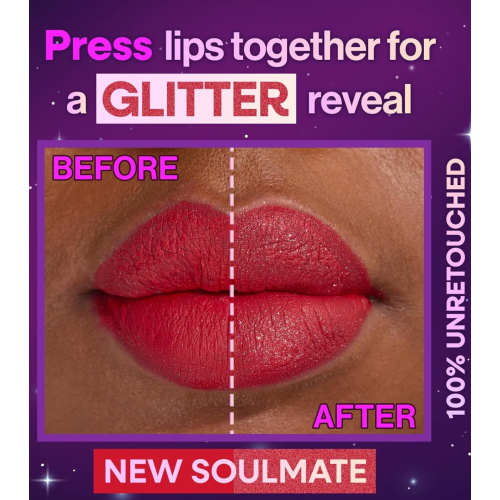 Wet n Wild - Rossetto liquido con glitter Mega Glitter - New Soulmate