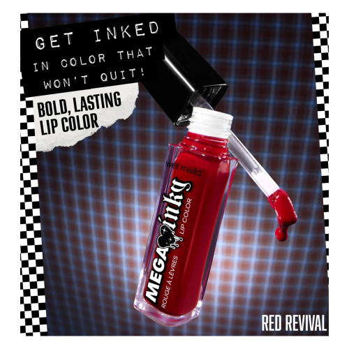 Wet n Wild - Rossetto liquido Mega Inky - Red Revival
