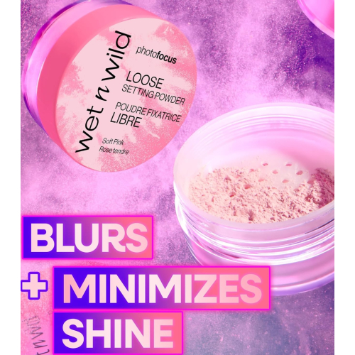 Wet n Wild - Cipria in polvere libera Photofocus - Soft Pink