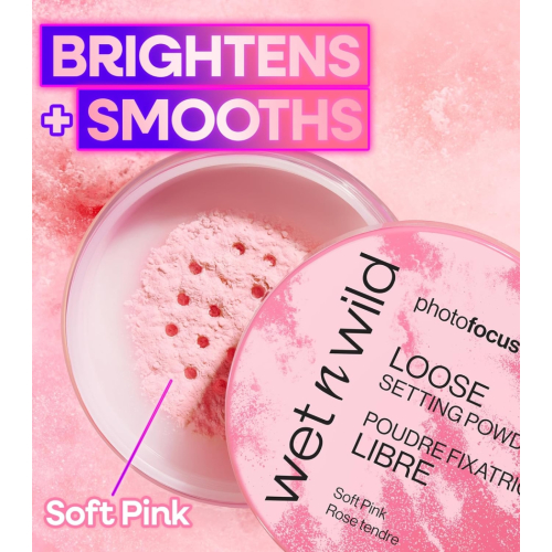 Wet n Wild - Cipria in polvere libera Photofocus - Soft Pink