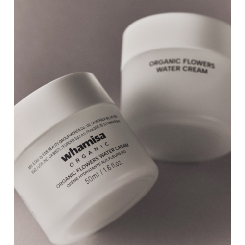 Whamisa - *Organic Flowers* - Crema viso leggera e nutriente Water Cream