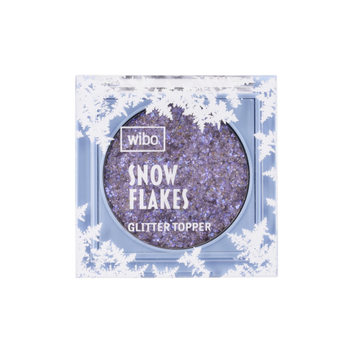 Wibo - *All Ice On Me* - Topper ombretto glitterato Snow Flakes - 02: Amethyst