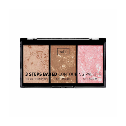 Wibo - Palette viso 3 Steps Baked Contouring
