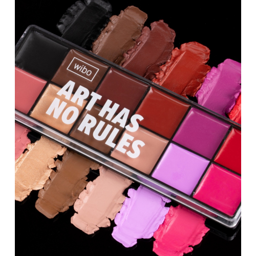 Wibo - Palette viso in crema Art Has No Rules