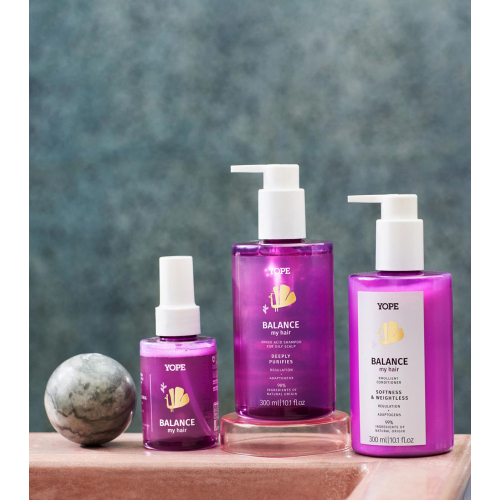Yope - *Balance My Hair* - Shampoo naturale con aminoacidi - Cuoio capelluto grasso