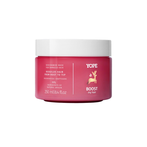 Yope - *Boost My Hair* - Maschera naturale alla bioceramide - Capelli danneggiati