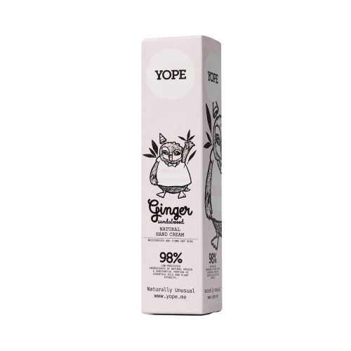 Yope - Crema mani Ginger Sandalwood