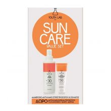 Youth Lab - Set Sun Care Crema viso SPF50 + lozione corpo SPF30 - Pelle normale o secca