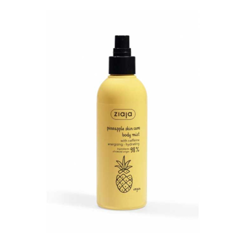 Ziaja - *Pineapple Skin Care* - Spray per il corpo con caffeina