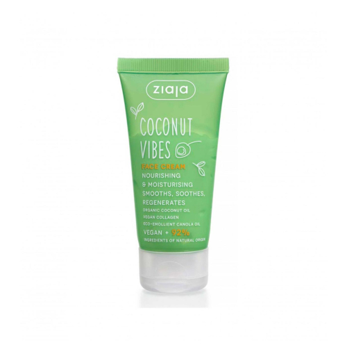 Ziaja - *Coconut and Orange Vibes* - Crema viso nutriente con note di cocco