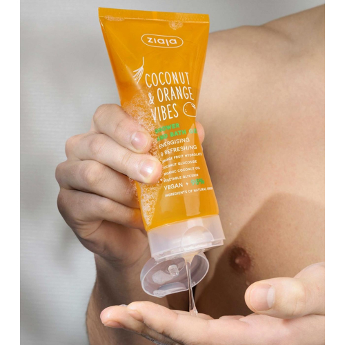 Ziaja - *Coconut and Orange Vibes* - Gel doccia energizzante e rinfrescante