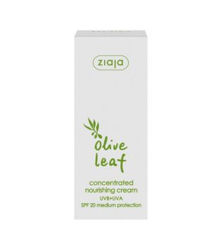 Ziaja - Crema Viso concentrato di foglie di olivo SPF20