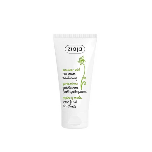 Ziaja - Crema idratante viso con cetrioli e menta