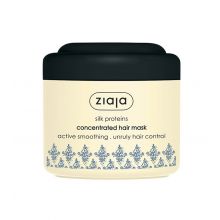 Ziaja - Maschera per capelli lisciante con proteine della seta