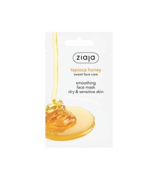 Ziaja - Maschera viso addolcente al miele di tapioca per pelli secche e sensibili