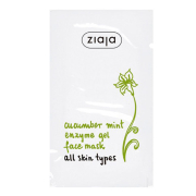 Ziaja - Maschera viso gel di cetriolo menta enzima