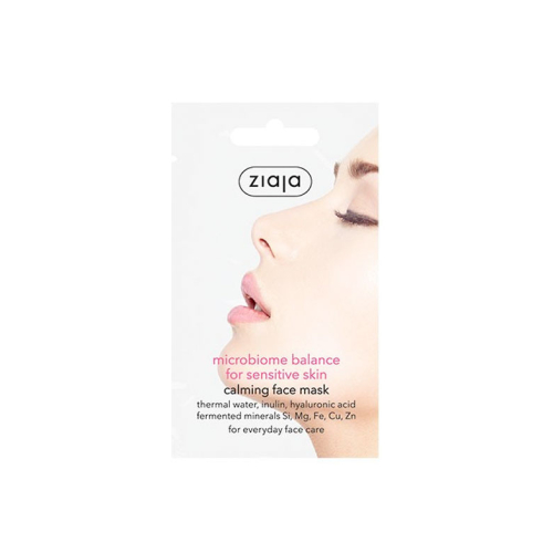 Ziaja - Maschera facciale microbiomi - Lenitivo per le pelli sensibili