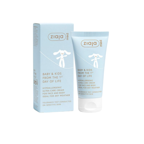 Ziaja Med - *Baby & Kids* - Crema ipoallergenica per viso e corpo ultra-care