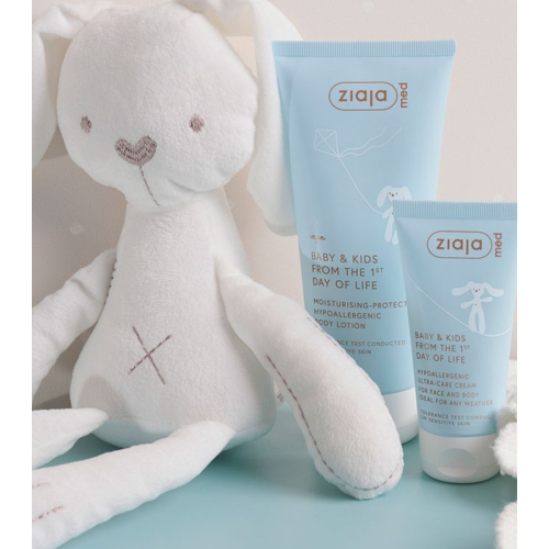 Ziaja Med - *Baby & Kids* - Crema ipoallergenica per viso e corpo ultra-care