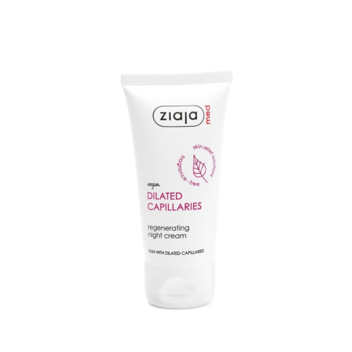 Ziaja Med - *Capilares Dilatados* - Crema viso notte rigenerante