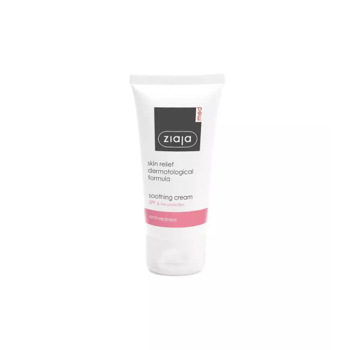 Ziaja Med - Crema viso lenitiva antiarrossamento SPF6