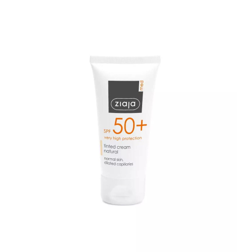 Ziaja Med - Crema solare colorata SPF50+ - Pelle normale
