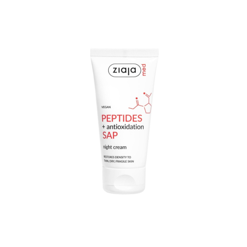 Ziaja Med - *Peptides* - Crema viso notte antiossidante SAP