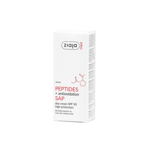Ziaja Med - *Peptides* - Crema viso SPF30 con SAP antiossidante