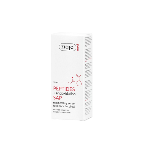 Ziaja Med - *Peptides* - Siero rigenerante con SAP antiossidante