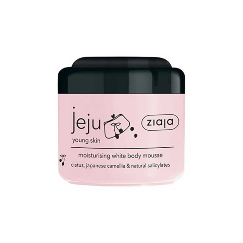 Ziaja - Mousse corpo idratante bianca Jeju Young Skin