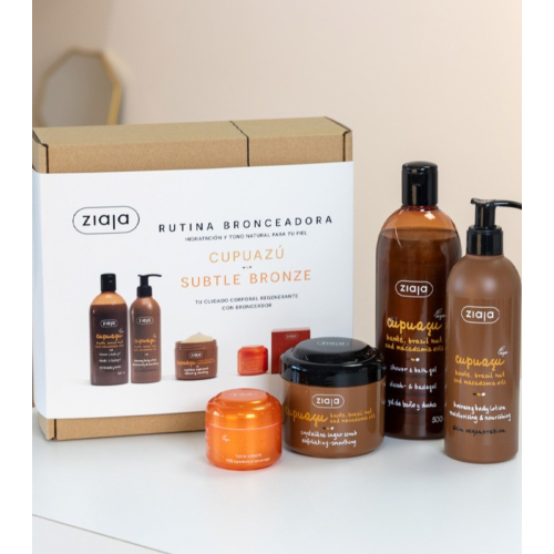 Ziaja - Set di routine abbronzante Cupuazú & Subtle Bronze