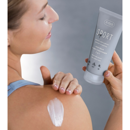 Ziaja - *Sport* - Balsamo corpo e balsamo per capelli 2 in 1