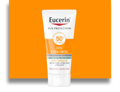 Eucerin - *Oil Control* Crema gel de protección solar SPF50+ Eucerin - *Oil Control* Crema gel de protección solar SPF50+